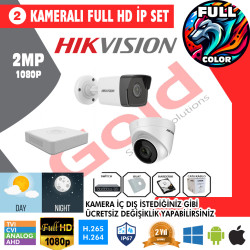 Hik 2 li İP Kamera Montajlı