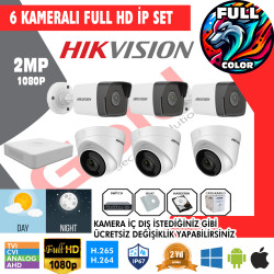 Hik 6 li İP Kurulum Dahil